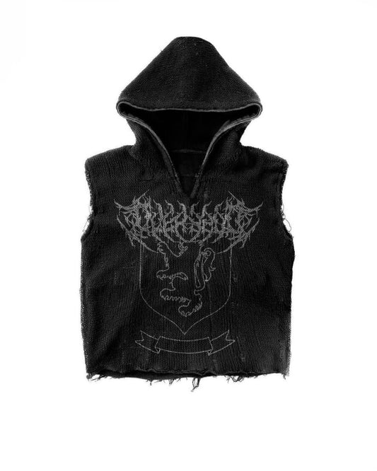 Levvit hoodie sleeveless vest