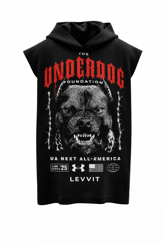 LEVVIT Vest Hoodie Sleeveless