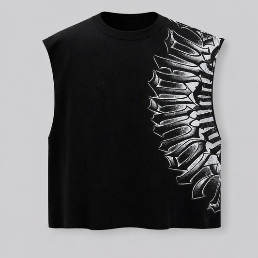 Levvit Sleeveless Vest – Dark Streetwear