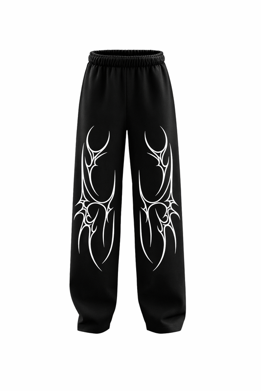 Levvit Flame Graphic Streetwear Sweatpants