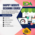 Shopify Website Designing Course – Complete Store Setup & Dropshipping | Only ₹199